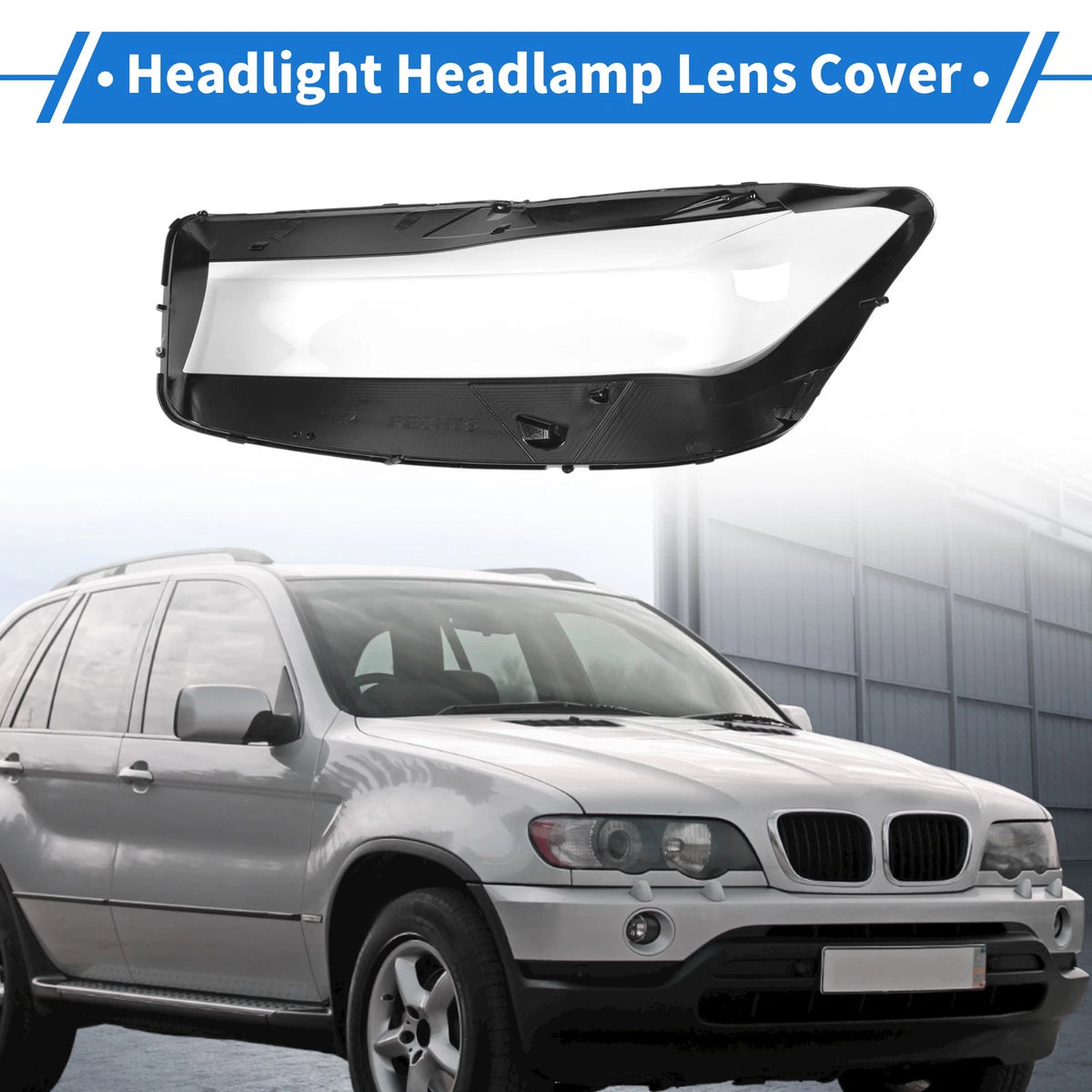 Headlight Lens Cover Front Right for BMW 7 Series G12 (2016–2019)
