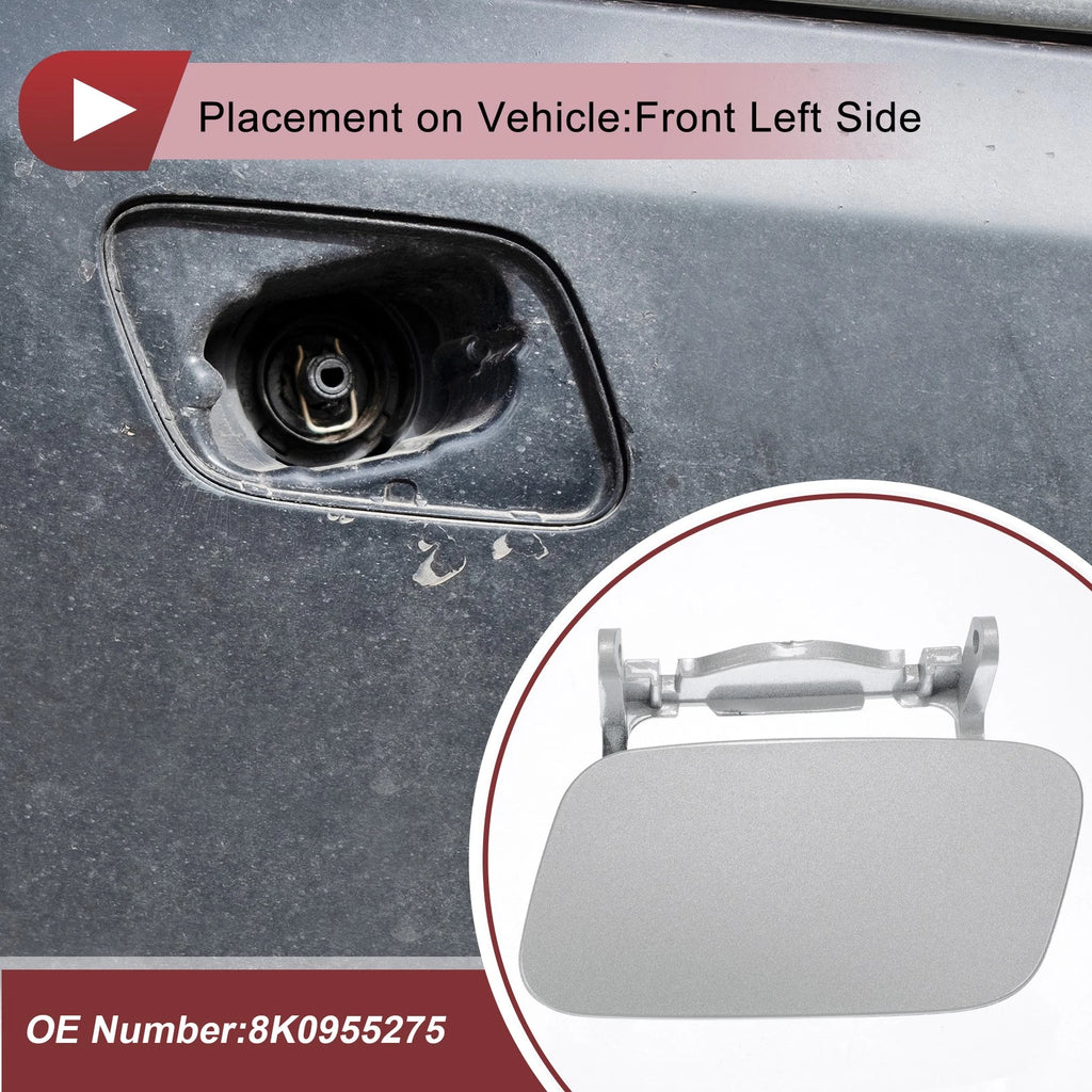 Washer Nozzle Cover Cap Front Left for Audi A4 (2013–2016)