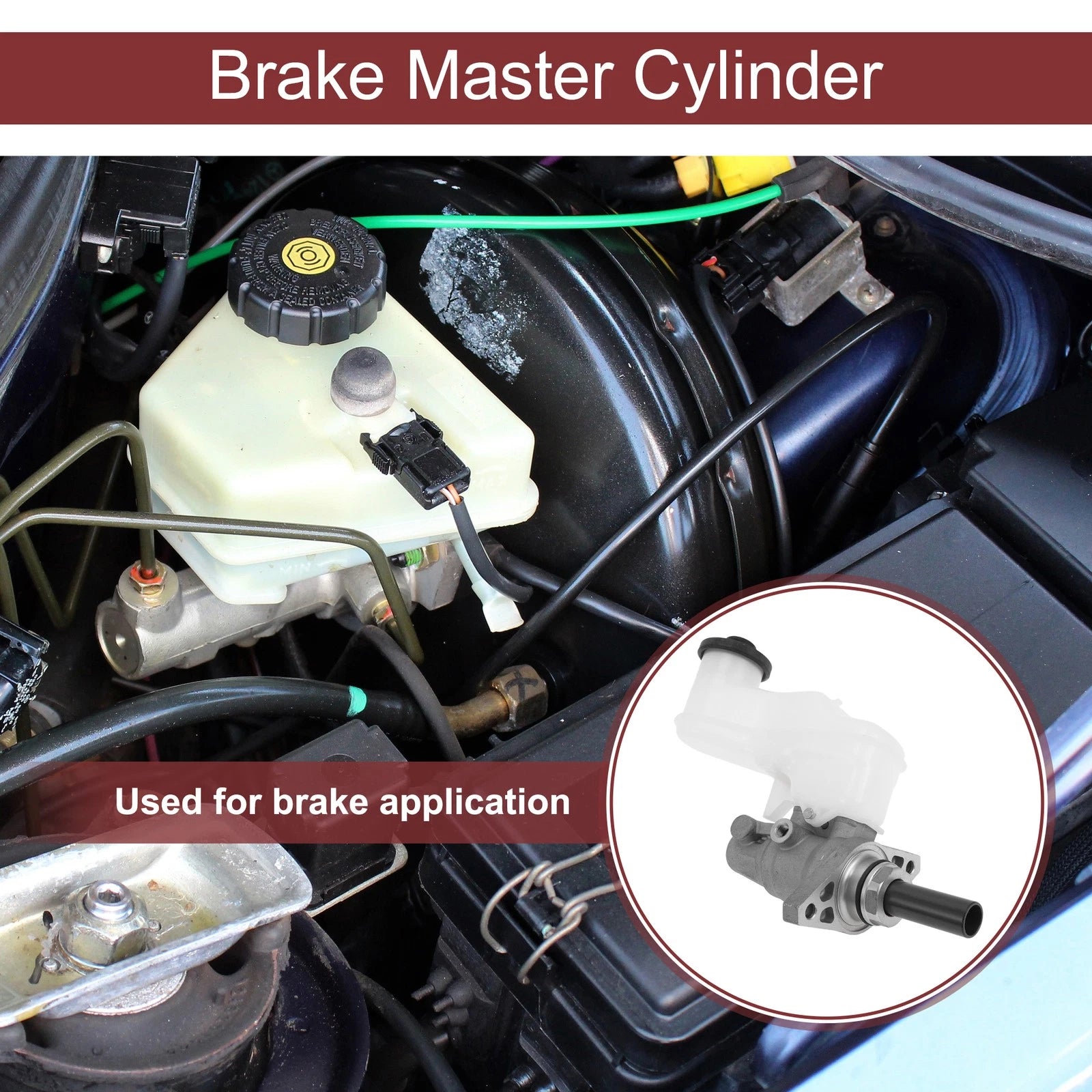 Brake Master Cylinder with Reservoir Replacement for Toyota Avalon (2005–2007)