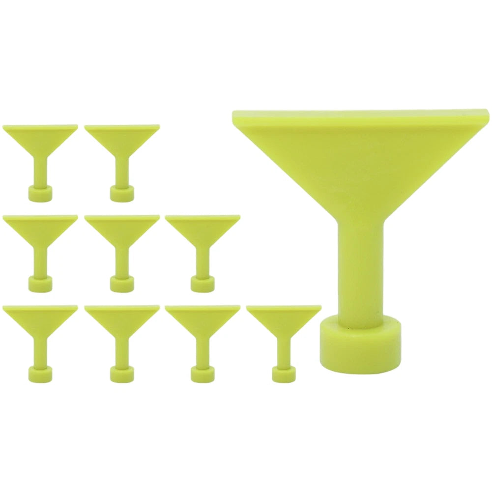 Set of 4 Pulling Tabs for Auto Body Dent Repair Tool