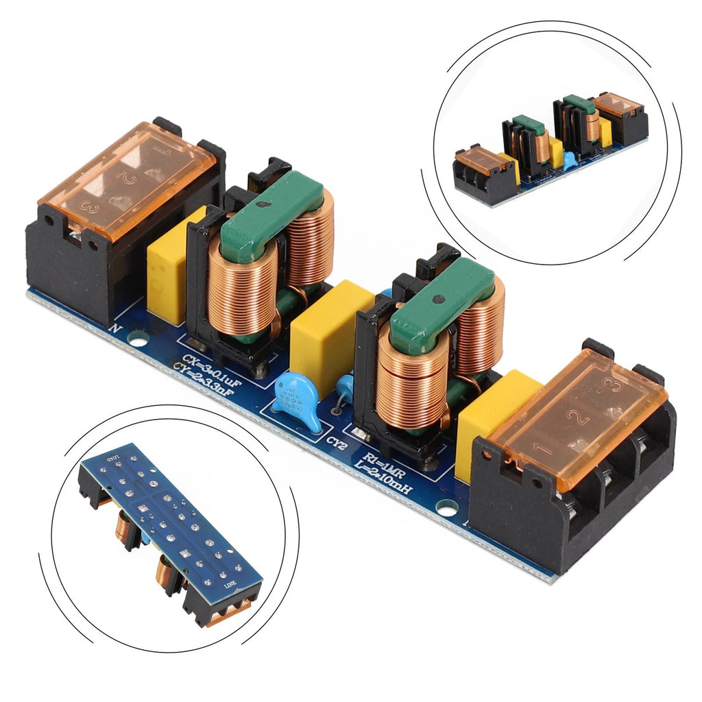 25A High Frequency Power Lowpass Filter for Effective Noise Reduction