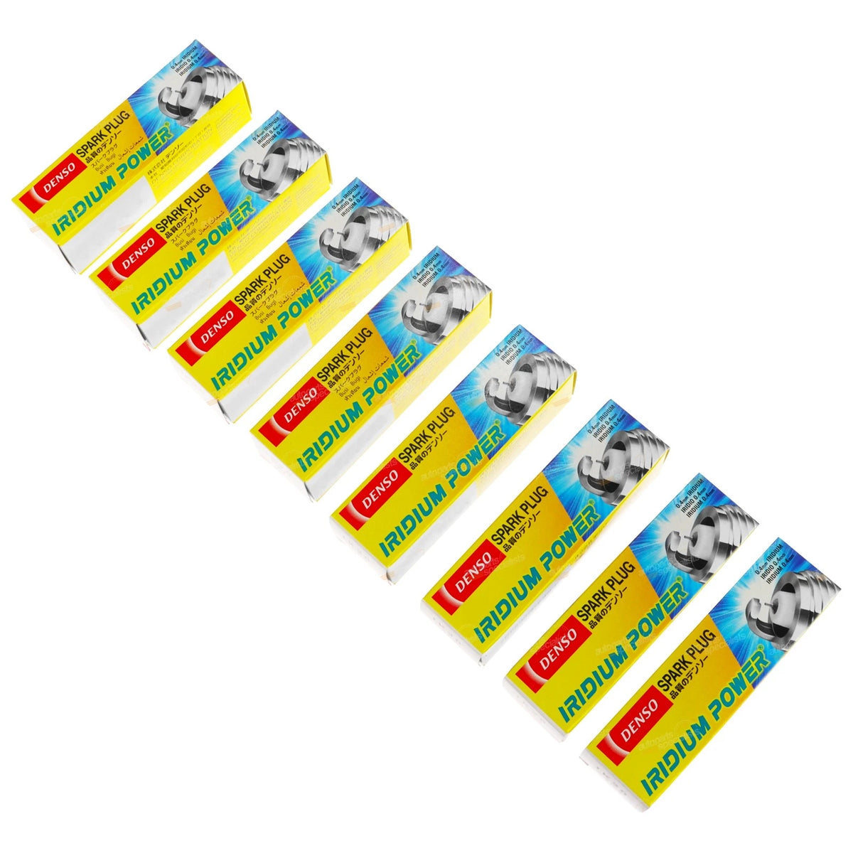 Set of 8 Denso Iridium Spark Plugs for Rolls Royce Flying Spur (1995)