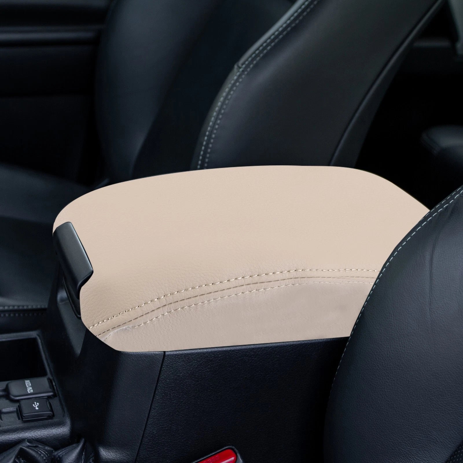 Center Console Cover Armrest Pad Replacement for Toyota Prado (2010–2019)