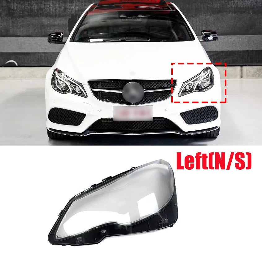 Left Headlight Lens for Mercedes Benz E-Class W207 C207 (2014–2016)