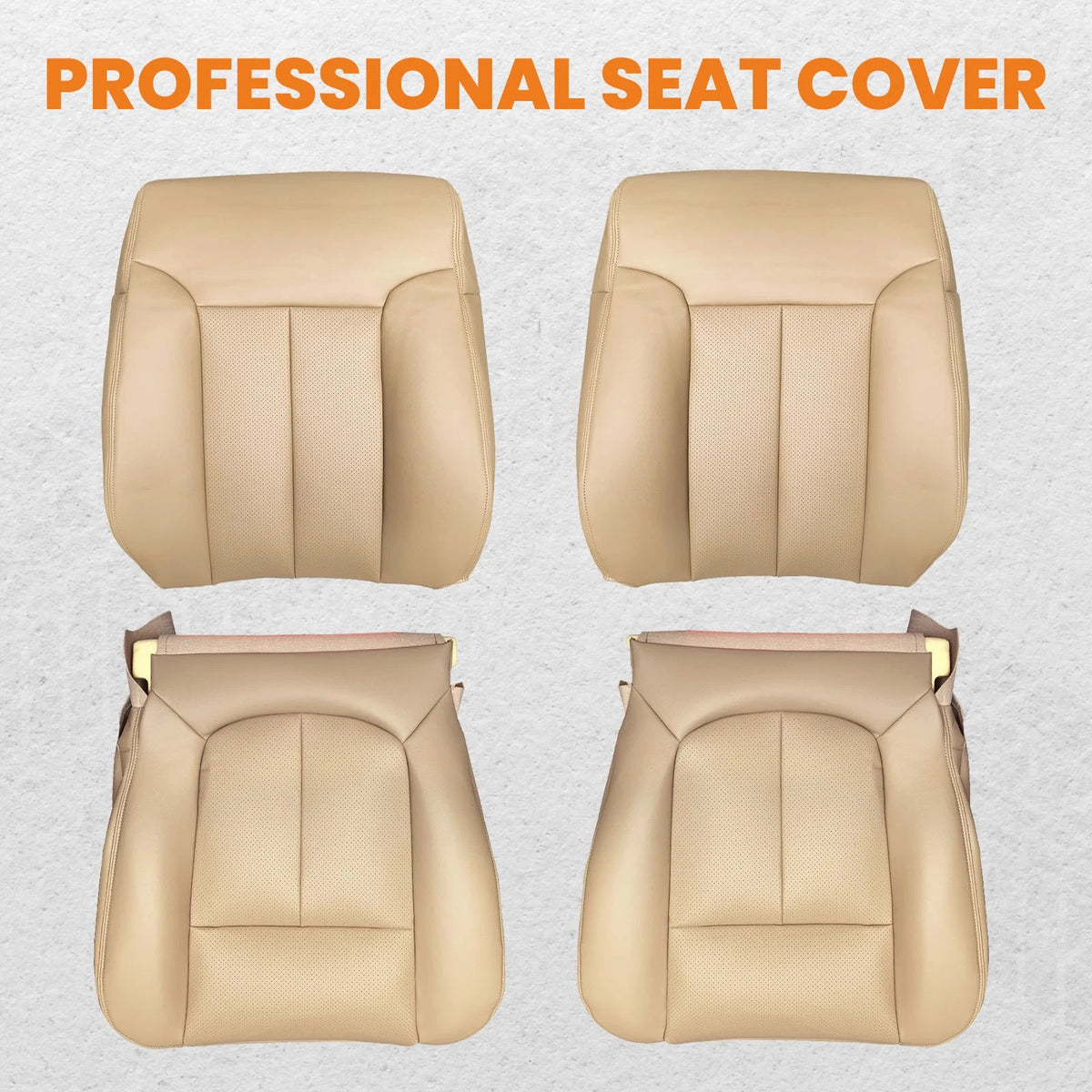 Leather Seat Covers for Ford F150 Lariat (2009–2014)