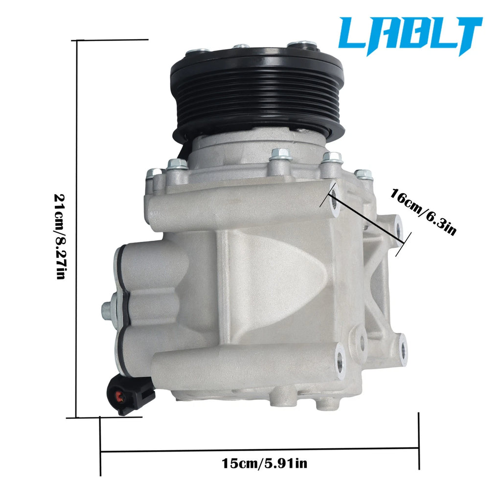 A/C Compressor for Jaguar S-Type (2000–2008), X-Type (2002–2008), Lincoln LS (2002–2005)