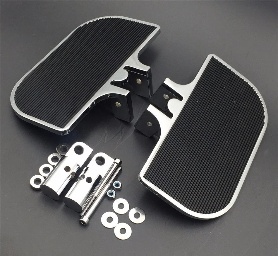 Chrome Mini Floorboards for Harley Electra Glide/Softail/Sportster (1200, 883)