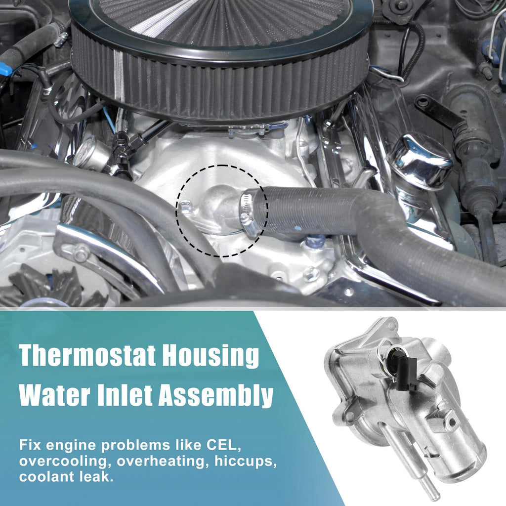 Engine Thermostat Housing Assembly Replacement for Mercedes-Benz Sprinter E320 (2006–2006)