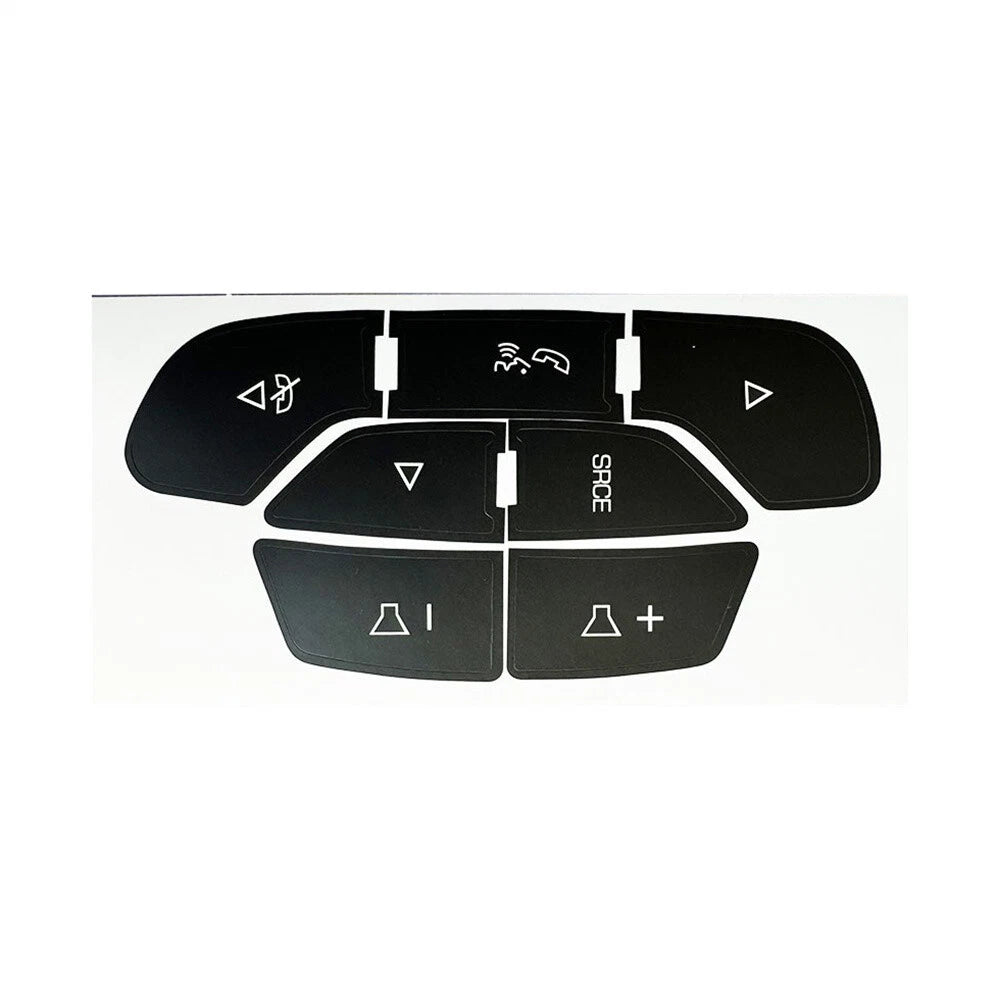 Steering Wheel Navigation Radio Button Stickers for Chevrolet Escalade (2002–2023)