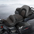 Driver Passenger Seat & Backrest for Harley Road King (2014–2023)