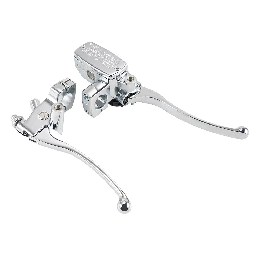 Hydraulic Brake Master Cylinder Clutch Lever for Universal 1" Motorcycle Bar