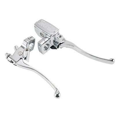 Hydraulic Brake Master Cylinder Clutch Lever for Universal 1" Motorcycle Bar