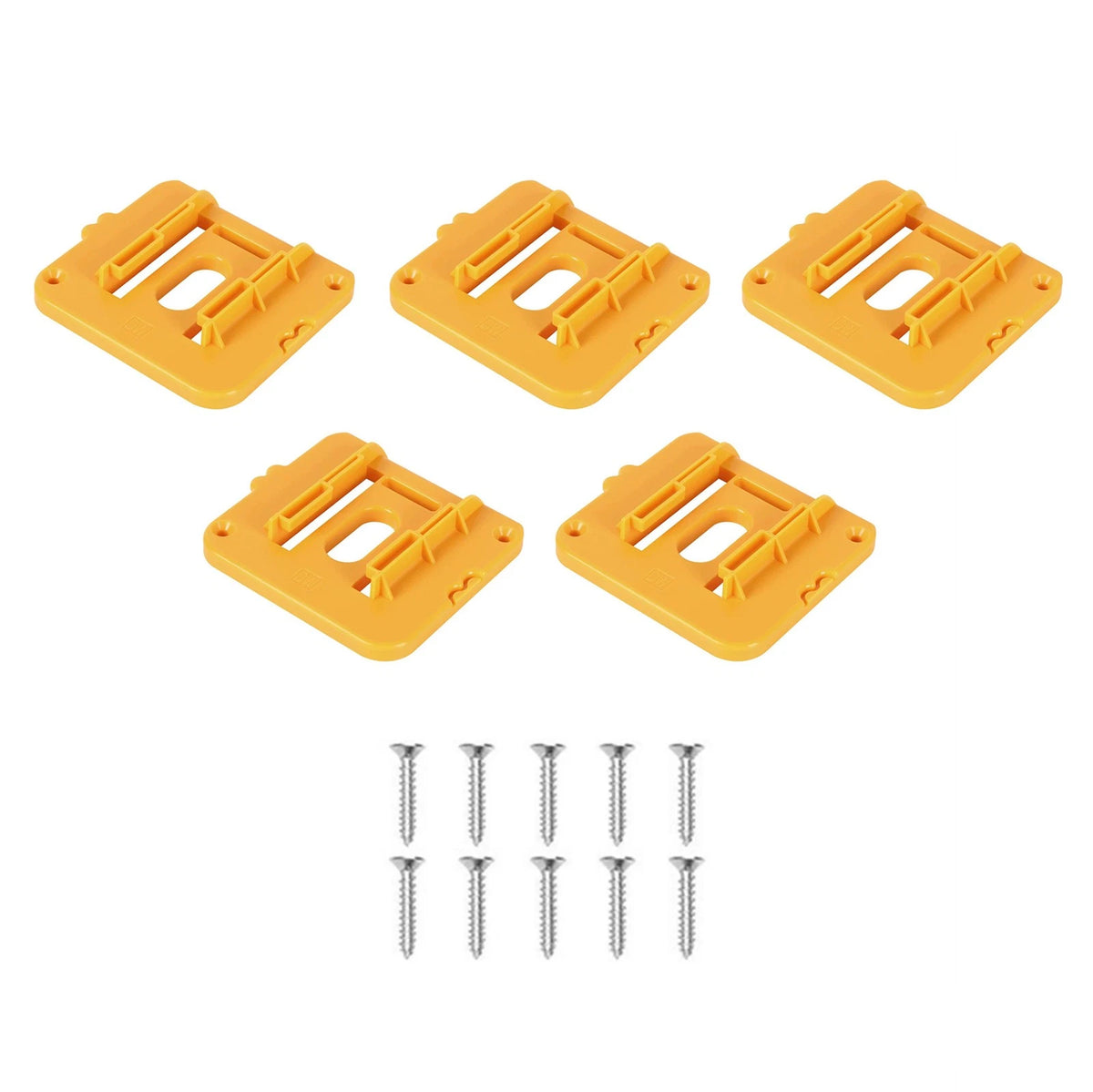 5X Battery Rack Holder for DEWALT 14.4-18V (Wall Mount)
