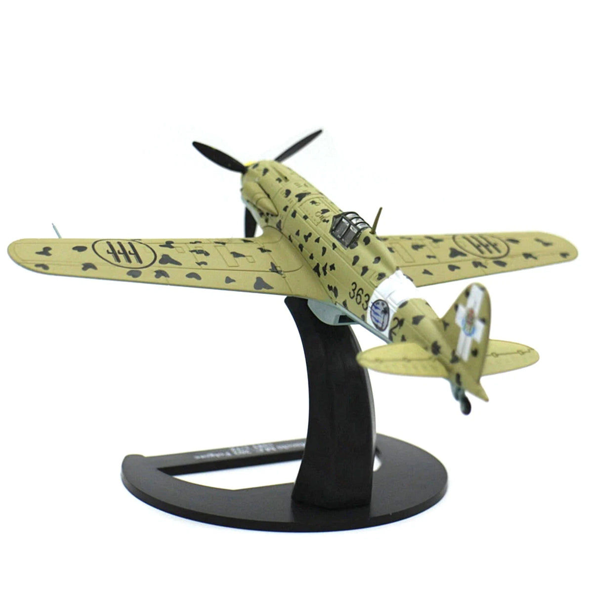 Macchi MC.202 Folgore 1:72 Scale Alloy Model with Display Base