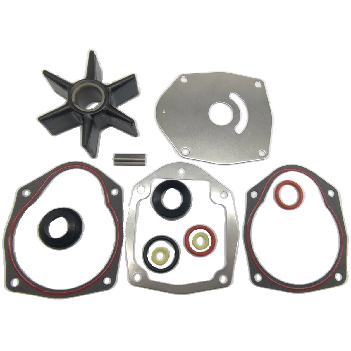 Water Pump Impeller Kit for Mercury 4-Stroke 75-100 HP Outboard (47-8M0100526)
