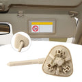 Set of 2 Sun Visor Clips for Corolla (2003–2012) - Plastic Replacement