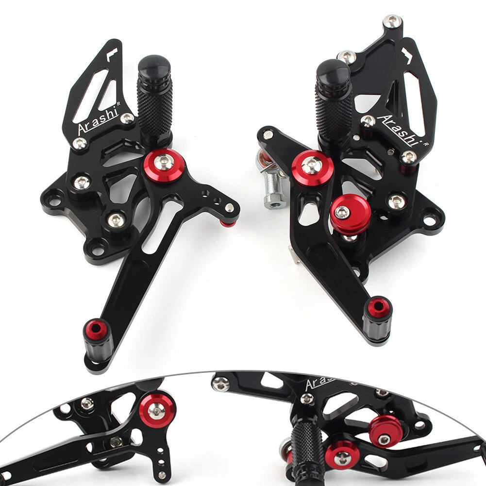 Foot Pegs for Kawasaki Ninja 250R (2008–2012) Black