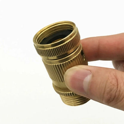 3/4 GHT Brass Quick Connector for Garden Hose