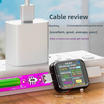 Type C PD Resistive Load Tester for Charger and Cable Performance Testing