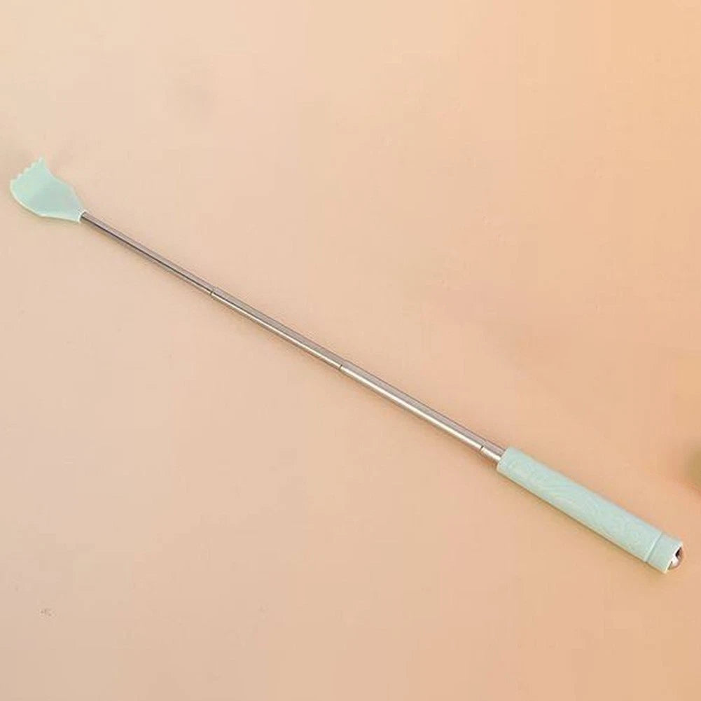 Retractable Back Scratcher for Universal Use (18-44cm) - Pink Green