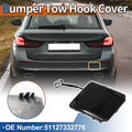 Rear Tow Hook Cover Replacement for BMW 5-Series (2017–2023) Black Sapphire
