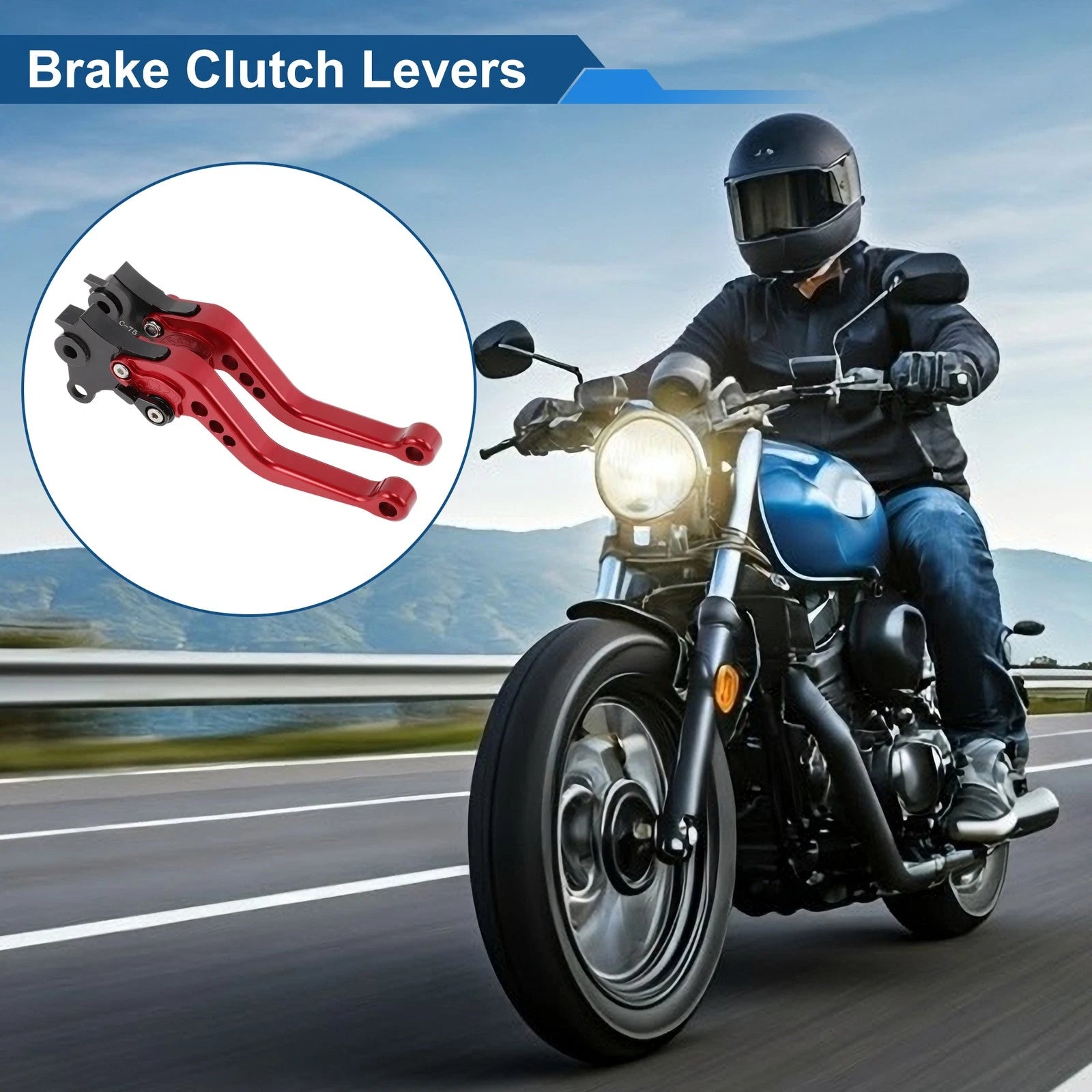 Adjustable Brake Clutch Levers Heavy Duty Pair for BMW R Nine T (2014–2016)