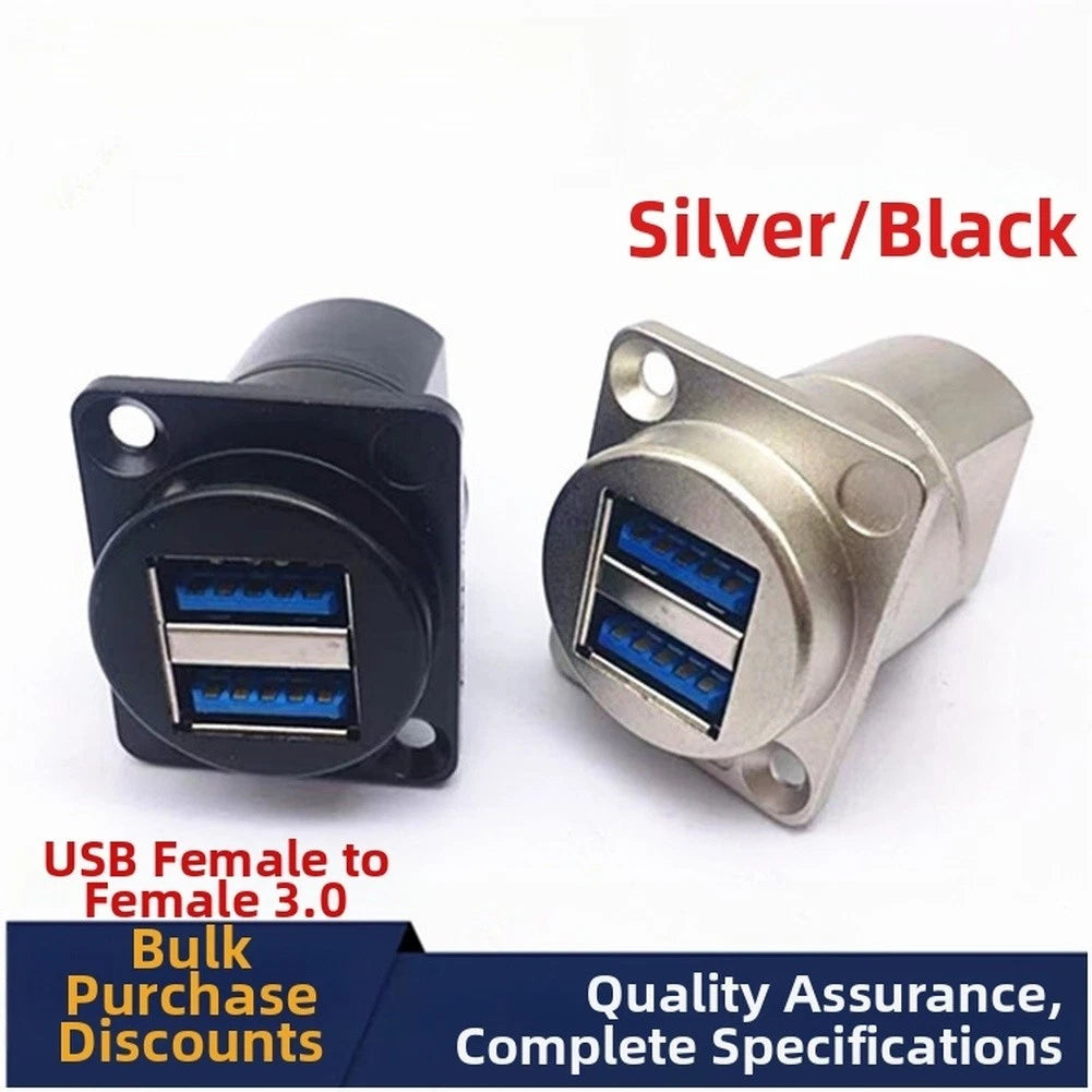 D Type Connector USB 3.0 Panel Mount for USB 3.0 (No Part Numbers)