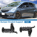 Front Bumper Retainer Bracket Pair for Honda Jazz (2005–2017)