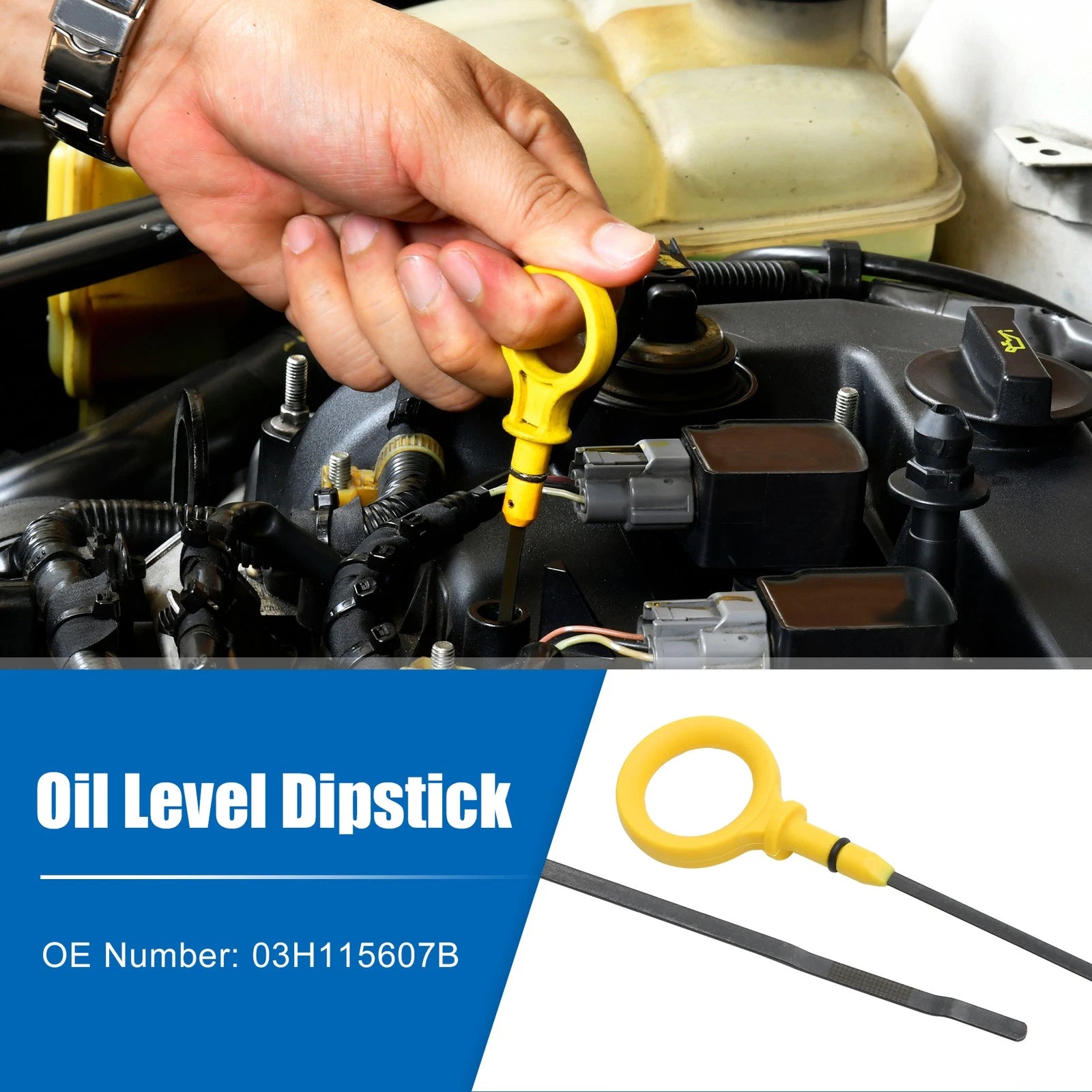 Engine Oil Dipstick Replacement for Audi Q7 3.6L V6 A T (2010–2015)