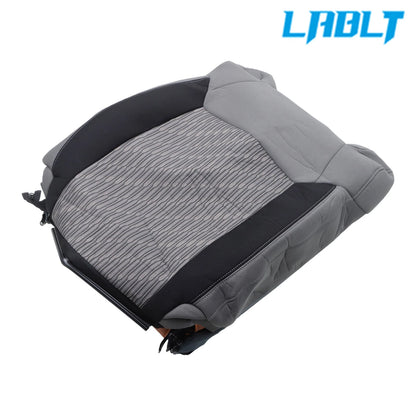 Front Passenger Seat Backrest for Toyota Tundra (2014–2021) - Cloth Greyish Black