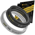 Deck Belt Set for John Deere X500 X520 X534 X540 Multi Terrain Tractors (48 in)
