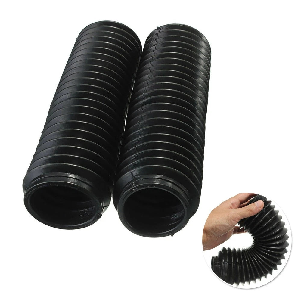Front Gaiters Boots Cover Accessories Rubber 245x58x39mm Replacement Useful