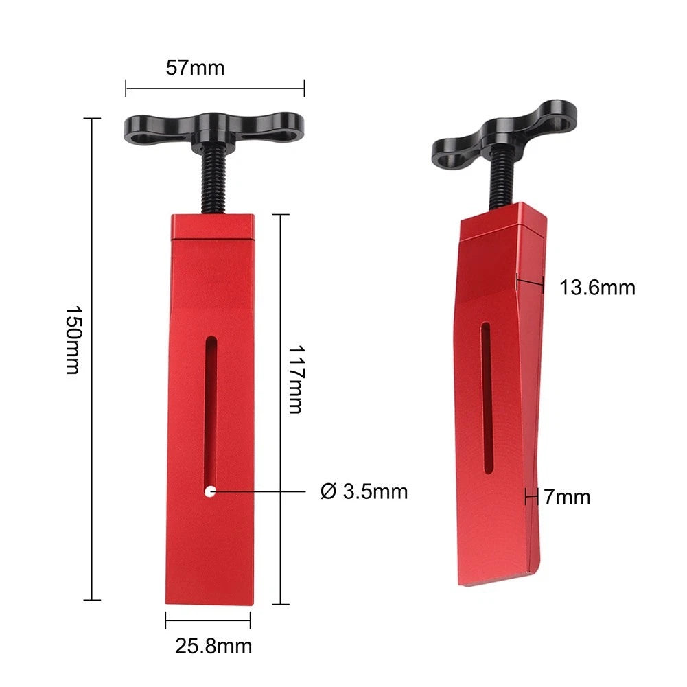 Hydraulic Brake Caliper Piston Press Tool for Maintenance 7075 Aluminum
