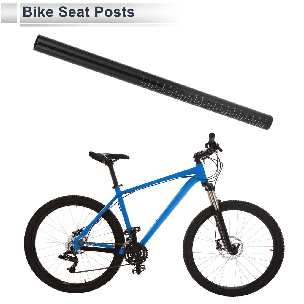 Seat Post 22.2x350mm Lightweight for Carbon Bike Frames (Universal)