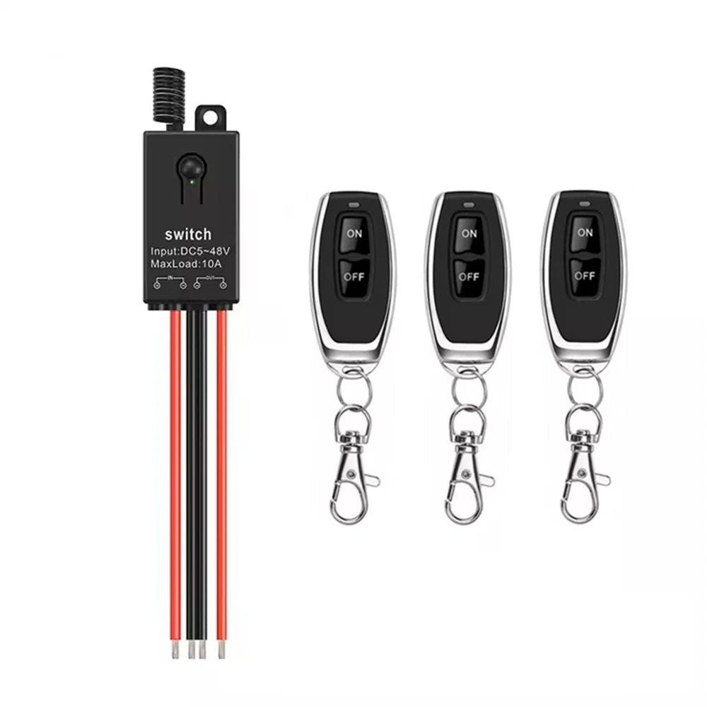 Wireless Switch for Car/Boat/Lights/Alarm - Strong Signal, Long Range