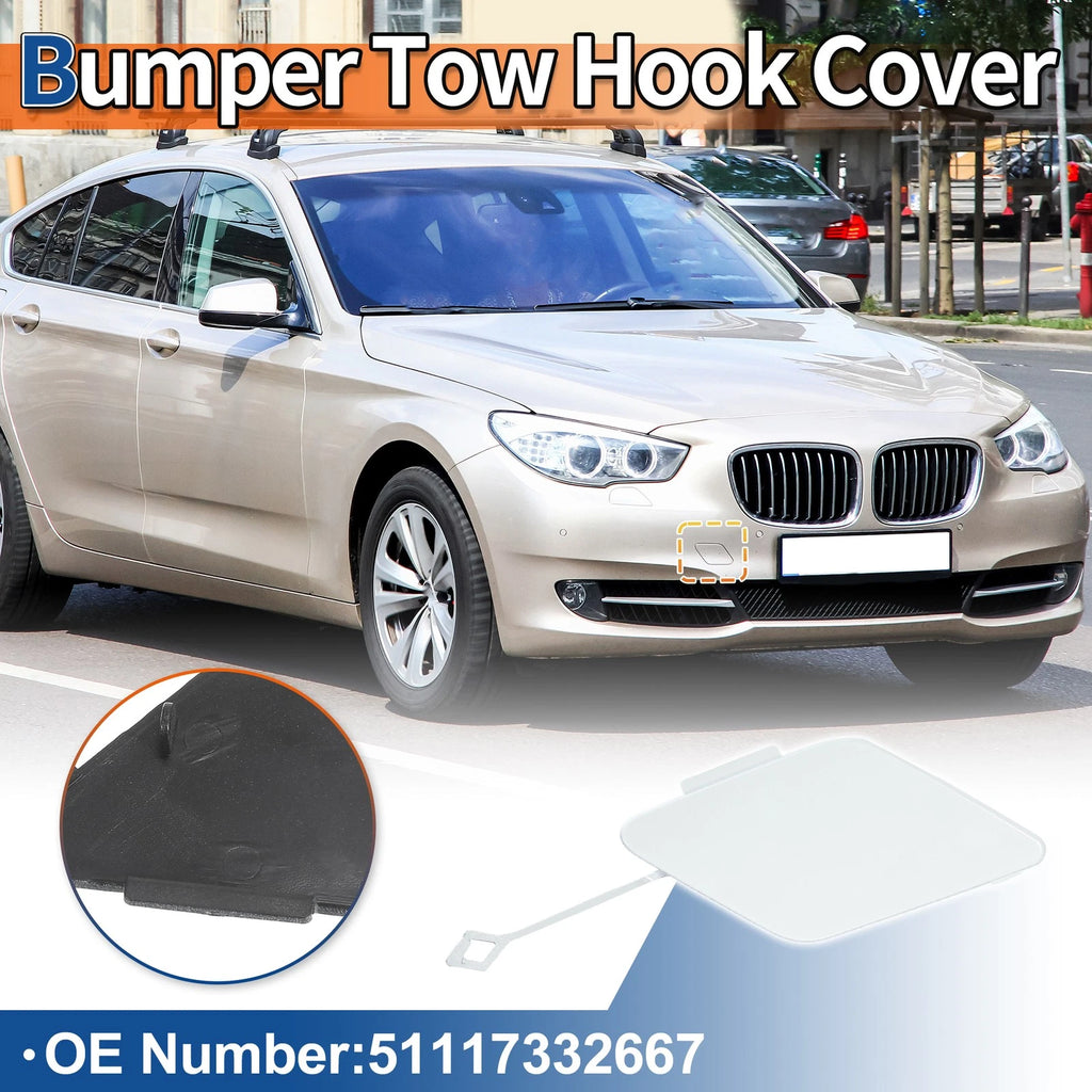 Front Right Tow Hook Cover for BMW 535i 550i GT (2010–2016) Replacement
