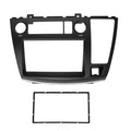 Car Stereo Panel for DIY Installation (ABS Material, Black Finish)