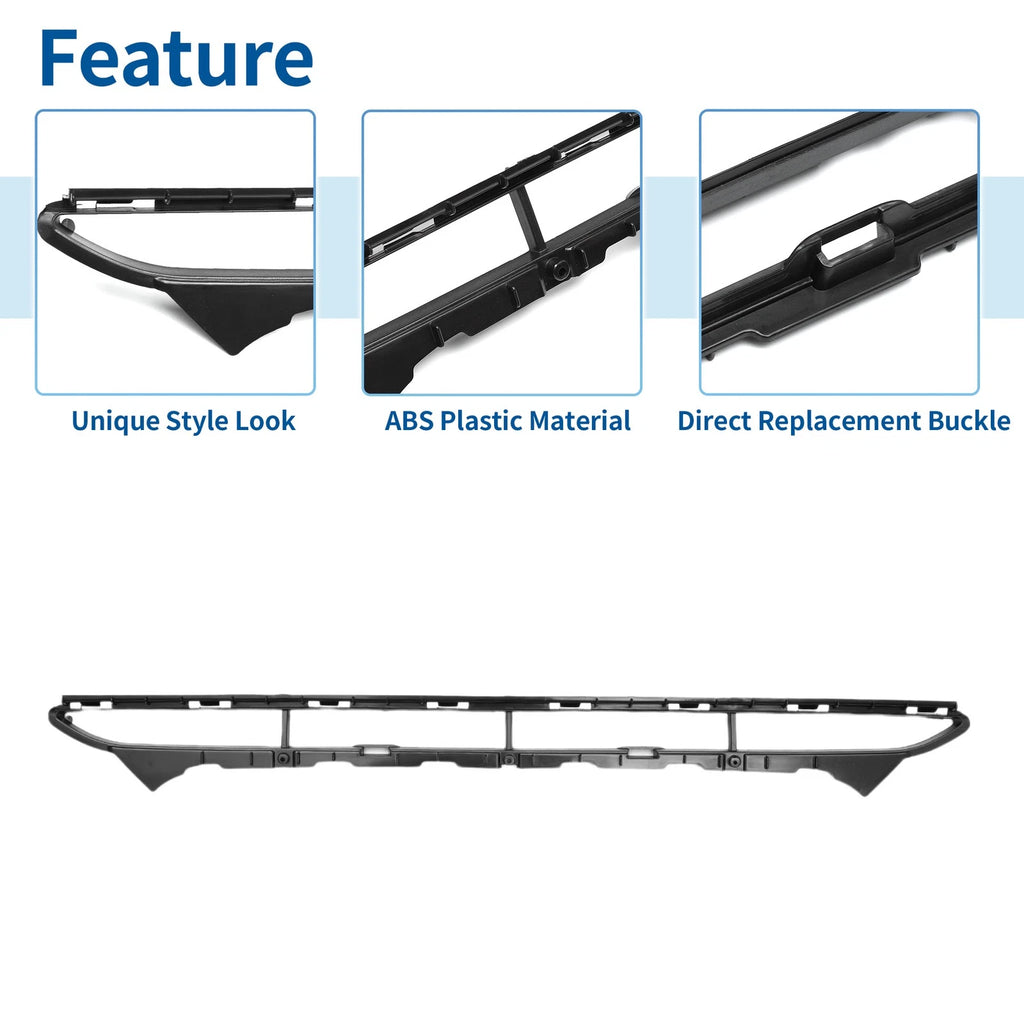 Front Lower Bumper Grille for Audi A4 B8PA (2013–2015) No.8K0807683 Black