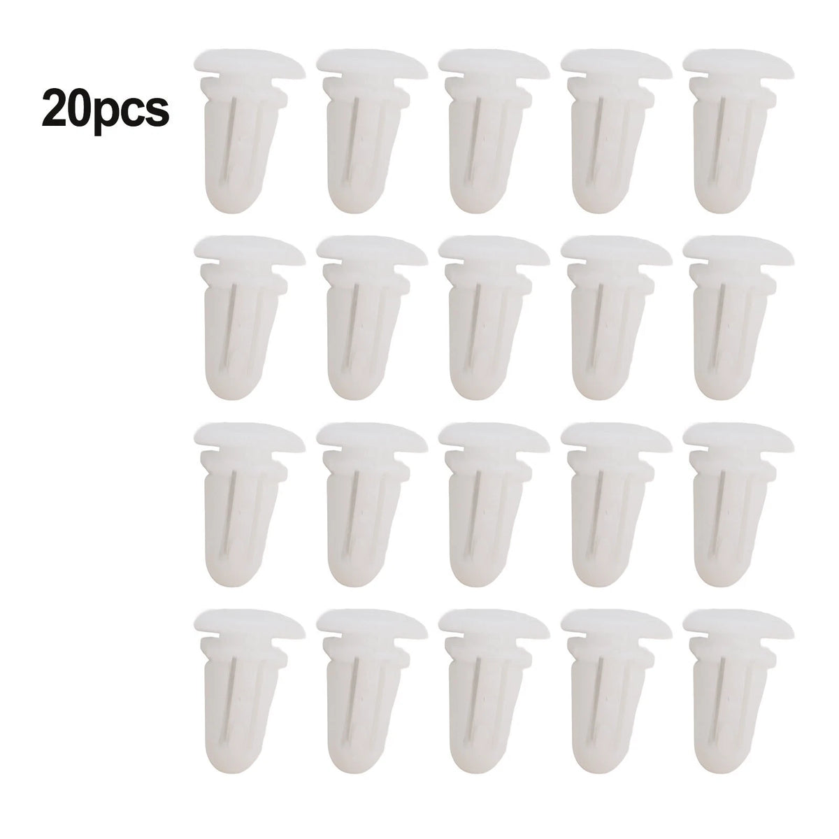 Set of 20 Plastic Door Sill Fastener Clips for BMW E30 E36 E39 E38