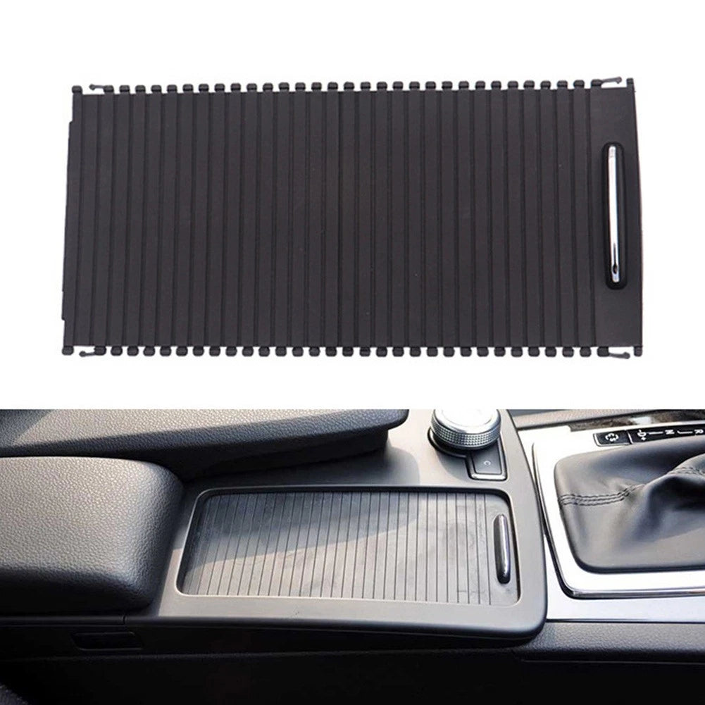 Center Console Roller Blind Cover for Mercedes C/E Class W204 (2008–2014)
