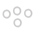 Set of 4 Gearcase Lower Unit Drain Screw Gaskets for Evinrude Johnson (311598, 3852105)