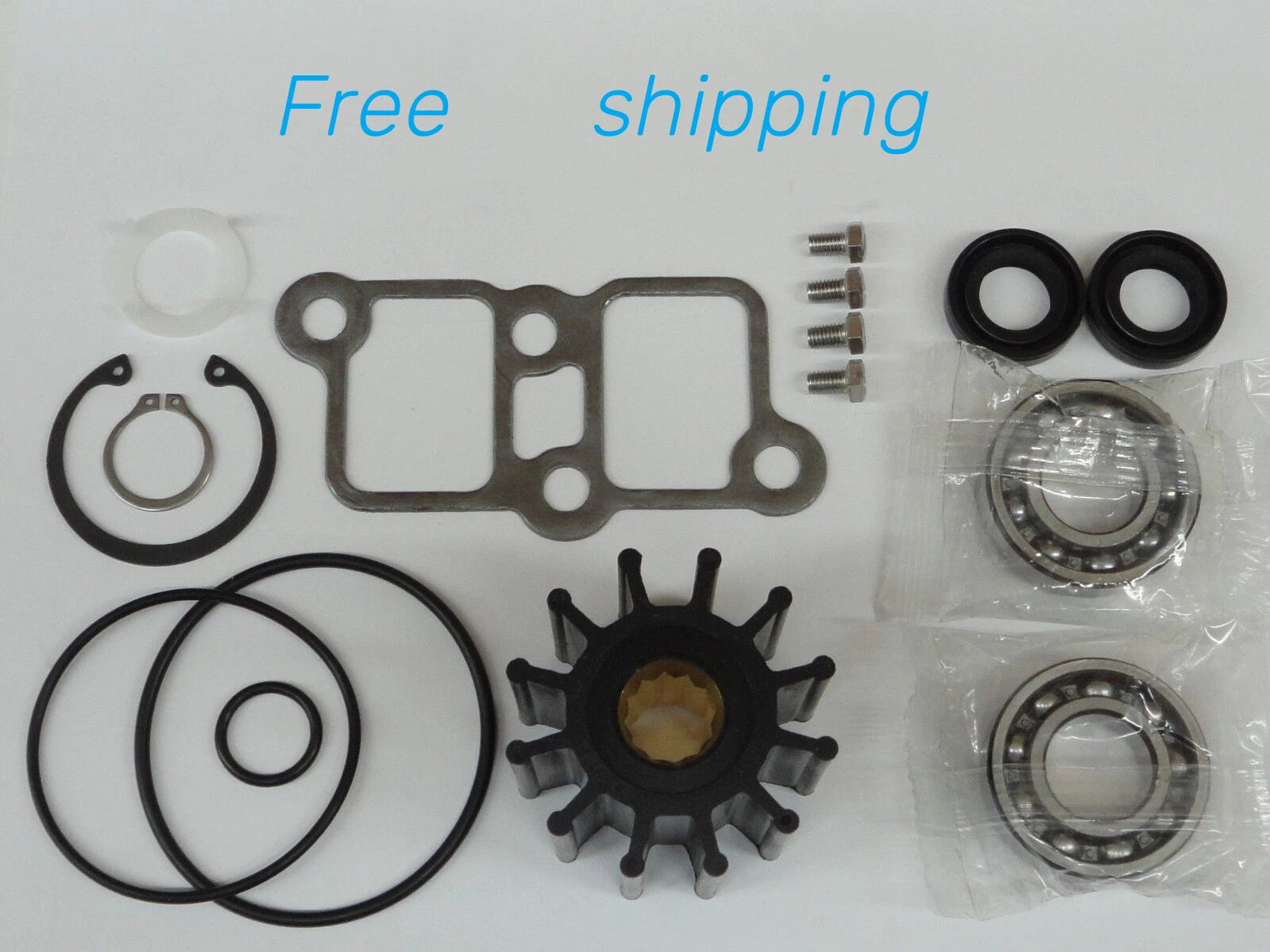 Sea Water Pump Major Repair Service Kit for Yanmar Marine 6LP