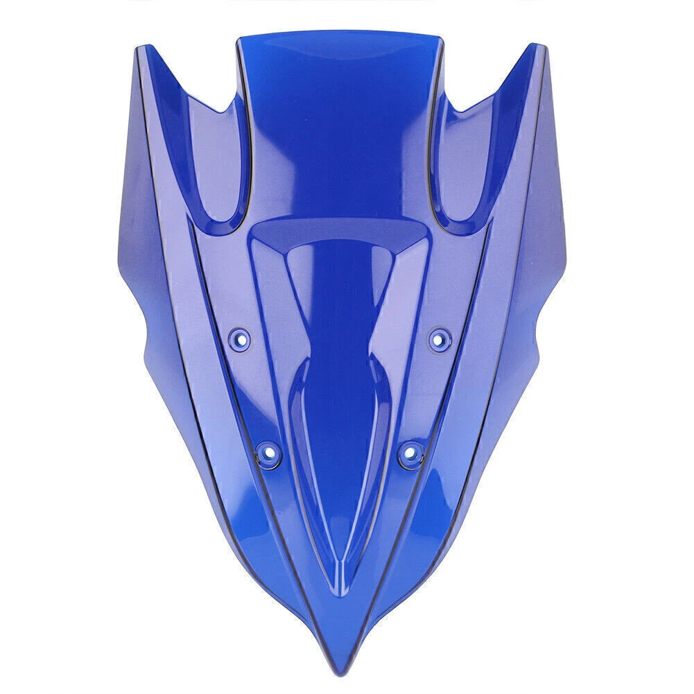 Double Bubble Windshield for Kawasaki Z250 Z300 (2013–2017) Blue