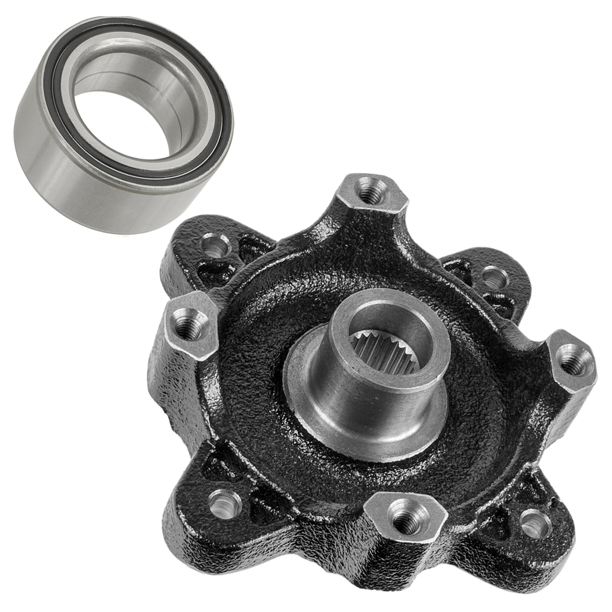 Front Wheel Hub And Ball Bearing Replacement for Polaris RZR4 800 EFI (2012–2014)