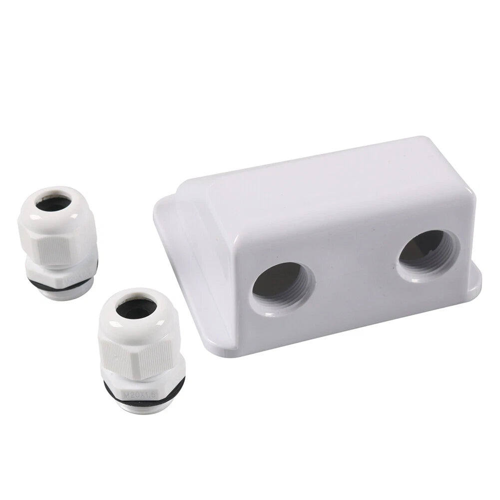 Double Wire Cable Entry Gland Box for RV Caravan (Universal Fit)