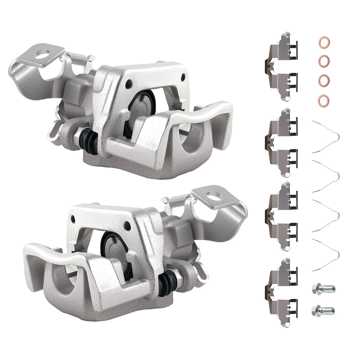 Rear Left & Right Brake Caliper Pair for Toyota Prius (2010–2015) 19-B6287 19B6286