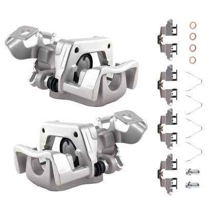 Rear Left & Right Brake Caliper Pair for Toyota Prius (2010–2015) 19-B6287 19B6286