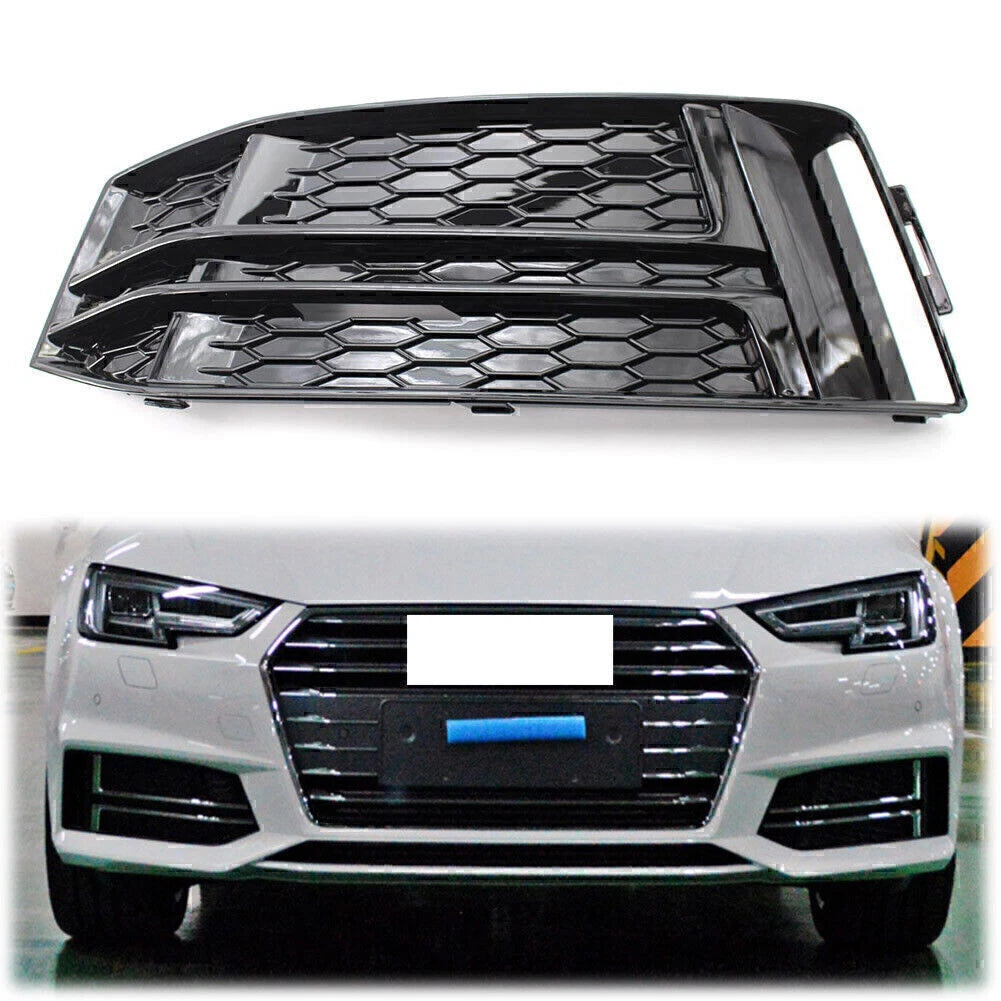 Front Bumper Lower Grille Left for Audi S4 A4 B9 (2017–2018)