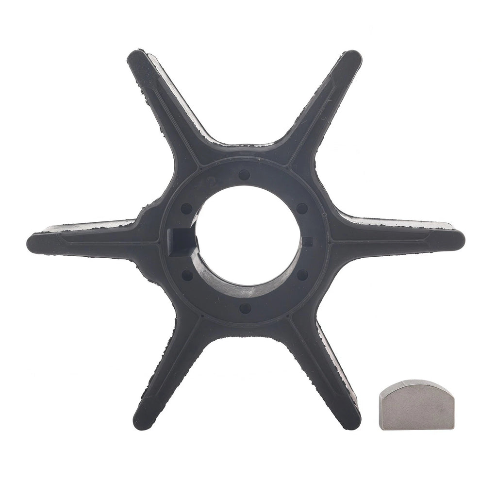 Water Pump Impeller & Key for Suzuki Outboard 20-40 HP (17461-96300)