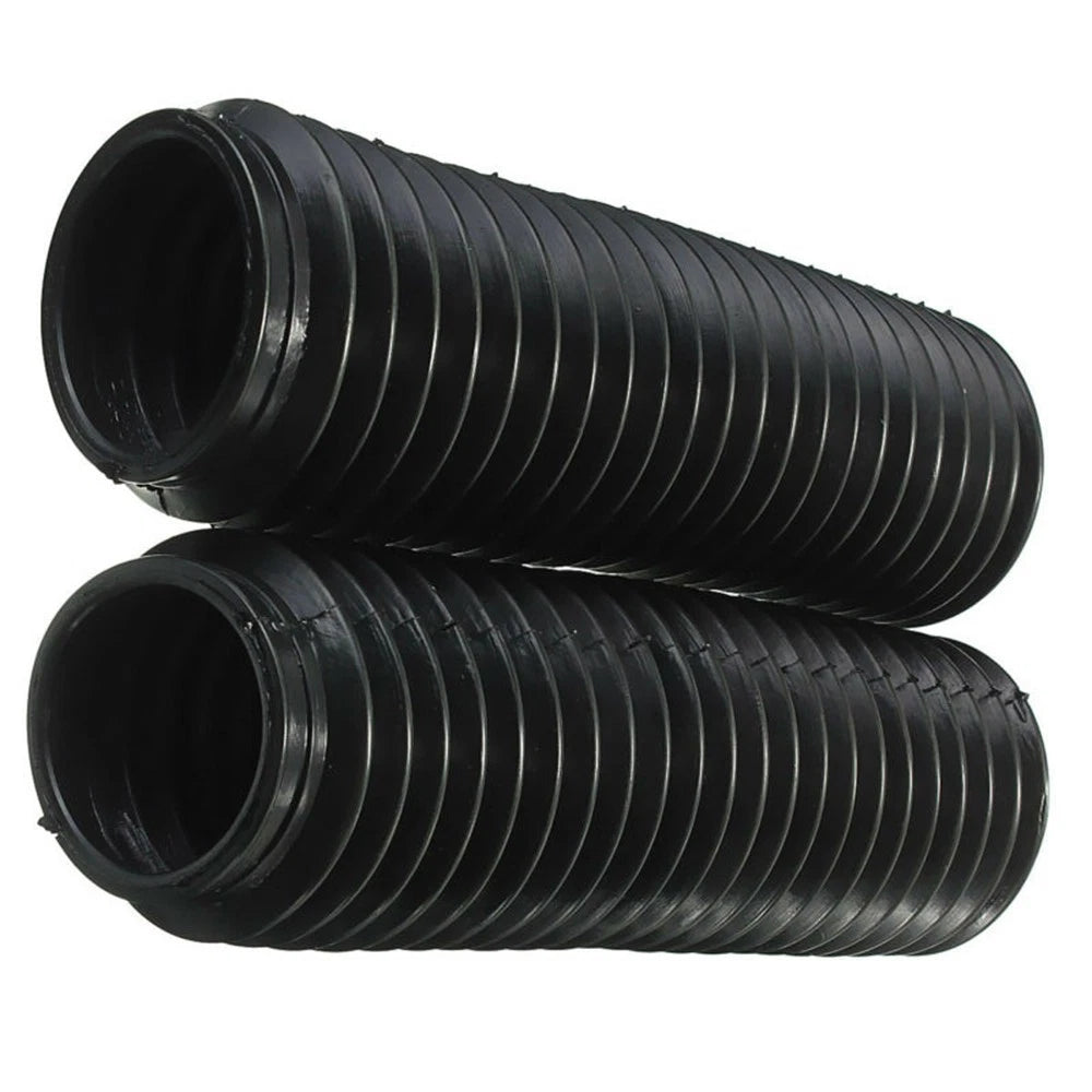 Front Gaiters Boots Cover Accessories Rubber 245x58x39mm Replacement Useful